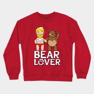 Bear Lover Blond Crewneck Sweatshirt